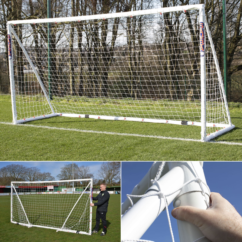 Samba Fold-a-Goal 12x6ft PVC Goal Post